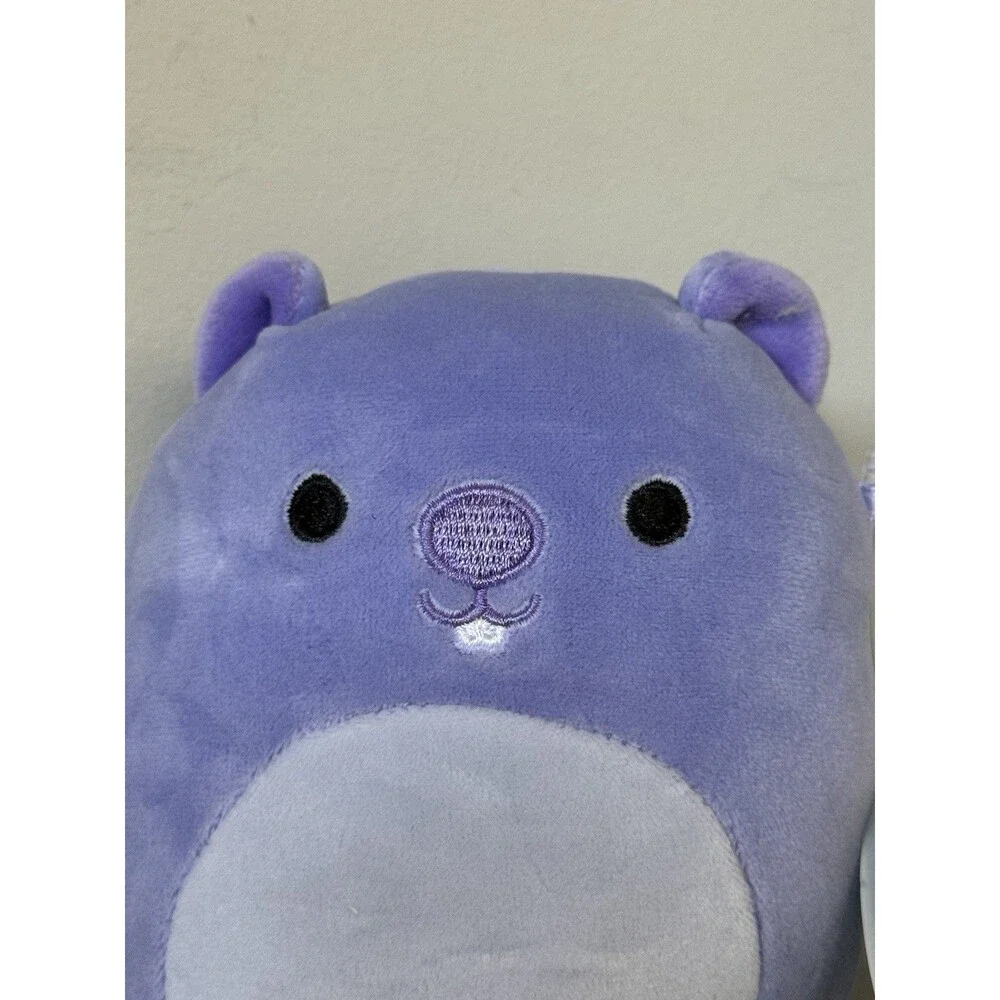 Squishmallows Javari Lavender Purple Groundhog Plush Stuffed Animal Toy 5